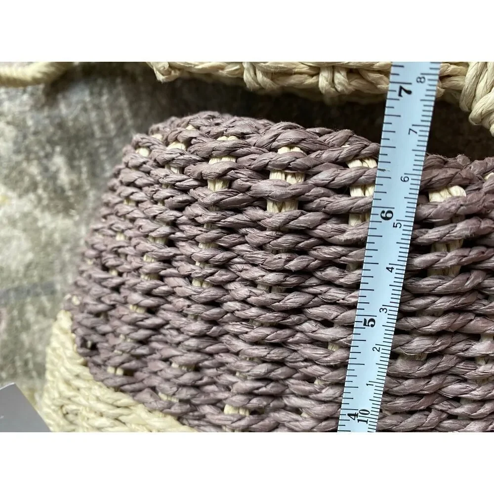 2 Strechy Baskets Stripe Designed